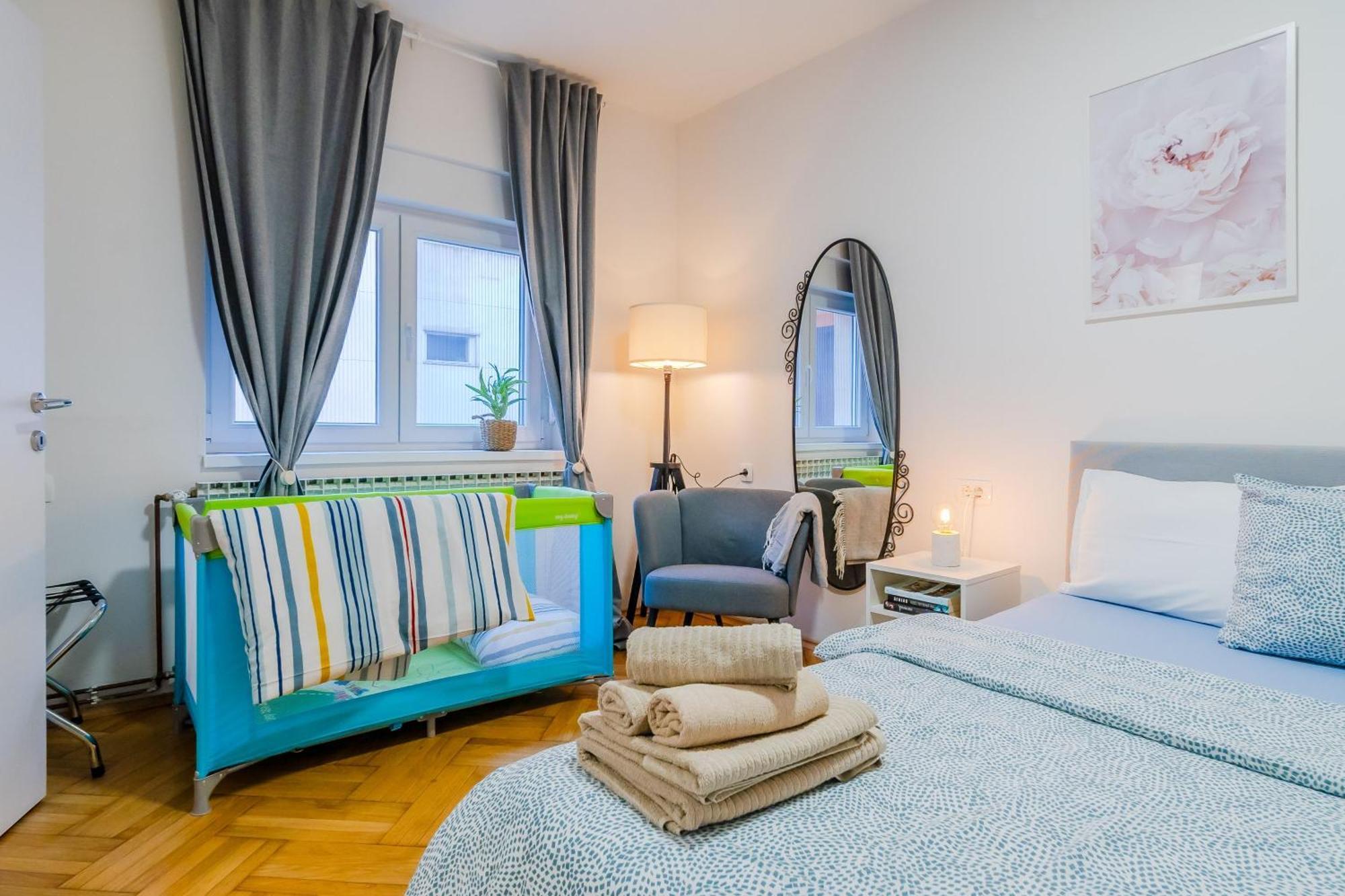 Peaceful Nest In City Center - Happy Rentals Загреб Экстерьер фото